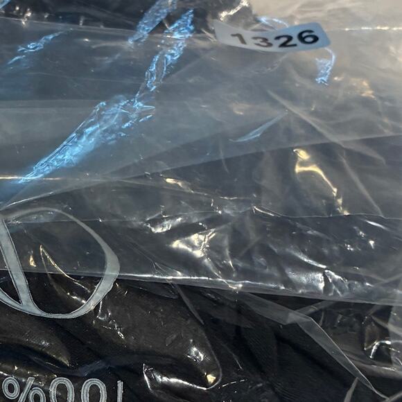 NWT OW Collection Black Long Sleeve Asymmetrical Dress Sz Large MSRP $220 - Picture 13 of 13